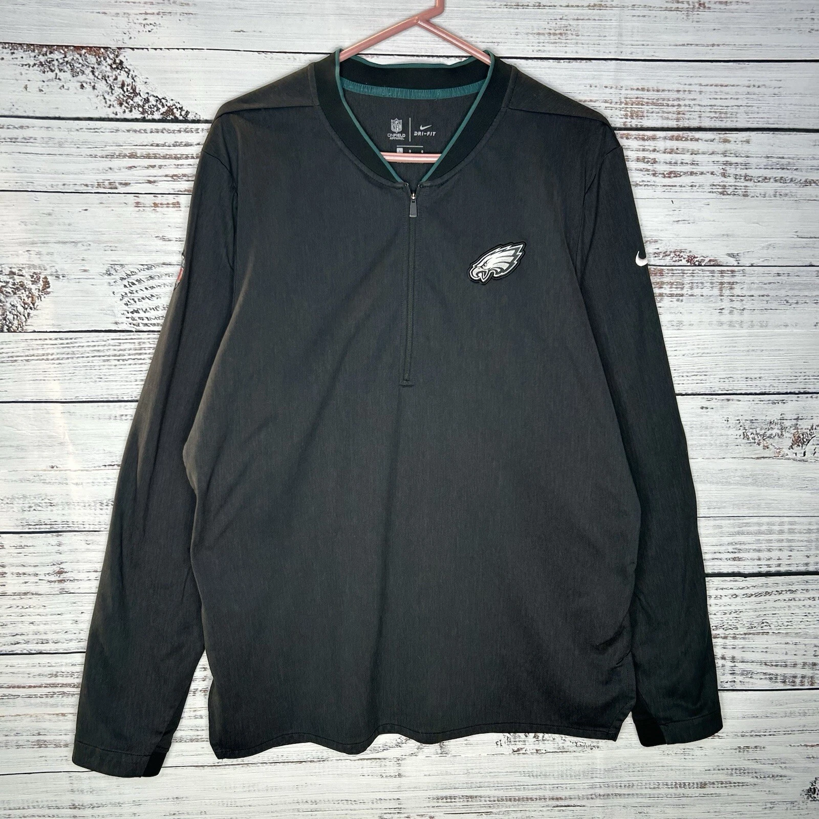 Nike Philadelphia Eagles Elite Coach Giacca Sideline (906934 010) Uomo Large