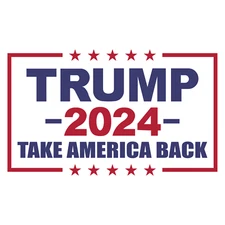 DONALD TRUMP 2024 Design  Metal Sign