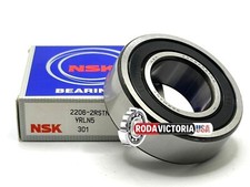 NSK GERMANY 2206 K 2RS TNG SELF-ALIGNING BALL BEARING, RUBBER SEALED 30x62x20 mm