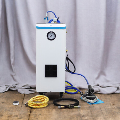 110V Industrial Steam Iron Curtain Electric Iron Boiler w/ 7L Tank 0.35-0.4MPa