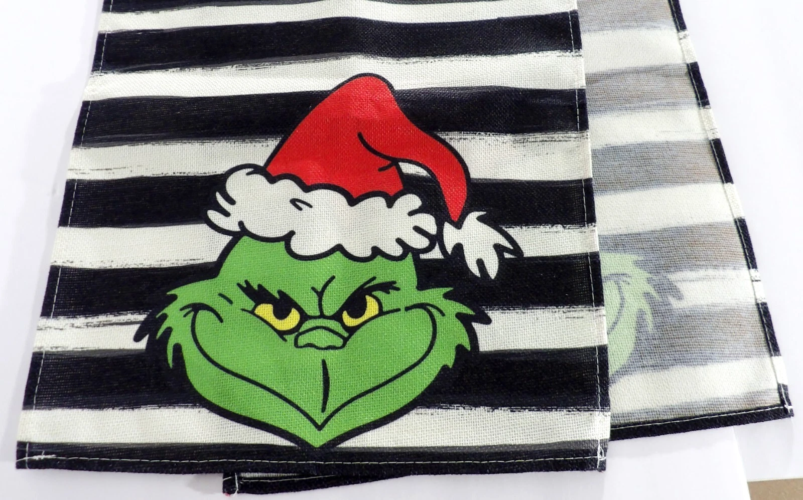 Funny Christmas Character Fabric Table Runner