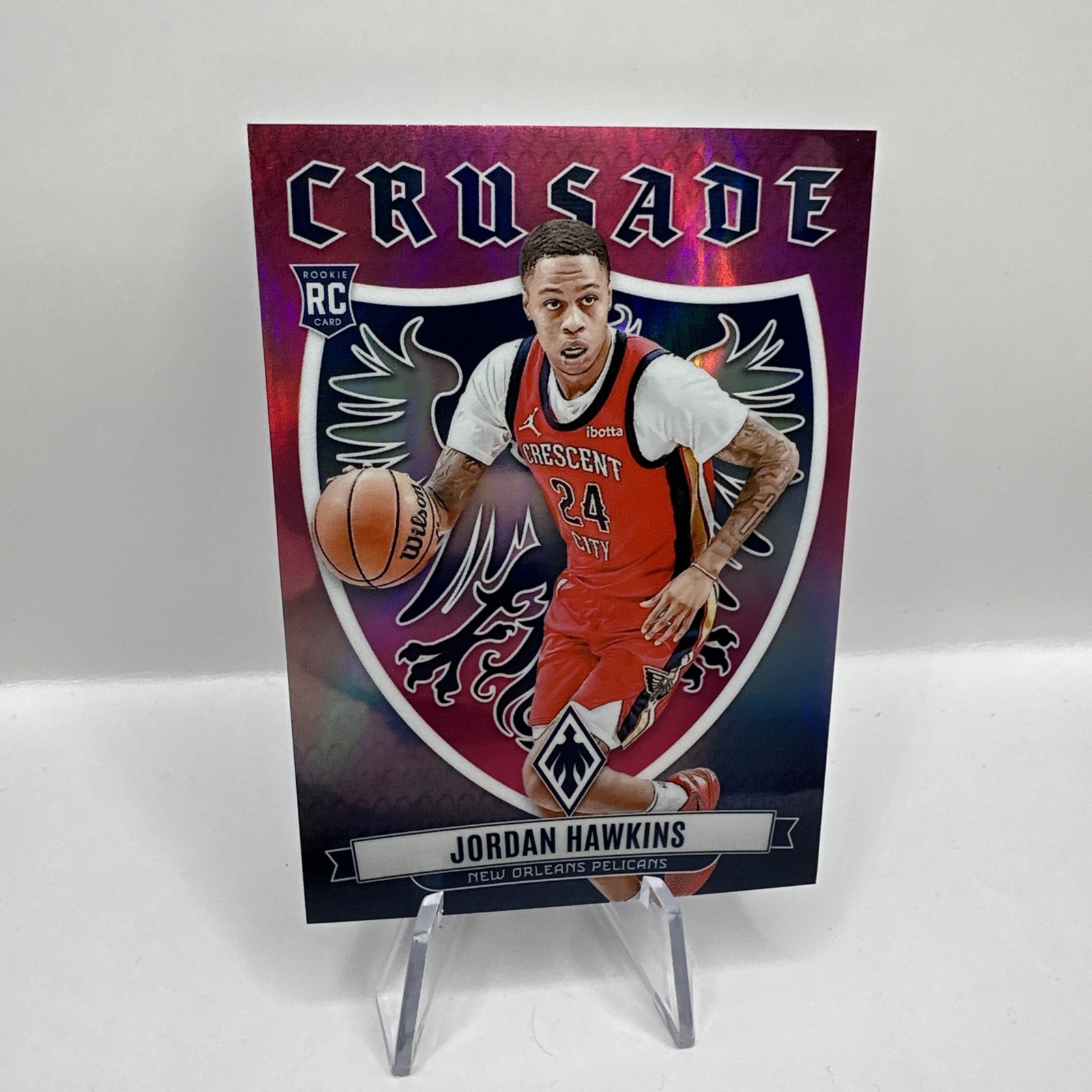 2023-24 Panini Phoenix - Crusade Jordan Hawkins #7 Pink /99 (RC)