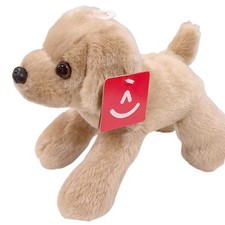 Aurora Mini Flopsie GOLDIE GOLDEN RETRIEVER Plush Stuffed Animal Dog Puppy