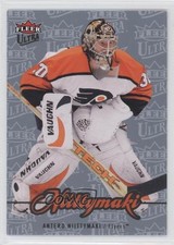 2007-08 Fleer Ultra Ice Medallion 68/100 Antero Niittymaki #52 1x1