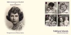 2026 FALKLAND ISLANDS  100th Anniversary of the Birth of Queen Elizabeth II FDC