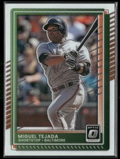 Miguel Tejada 2025 Donruss - Optic #79 Baltimore Orioles
