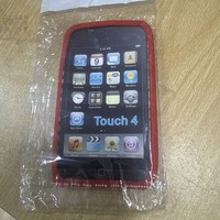 For Apple iPod Touch 4 4th Gen Soft Silicone Case Cover Skin Gel RED Colour