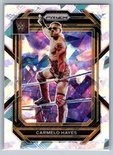 2023 Panini Prizm WWE CRACKED ICE #191 Carmelo Hayes