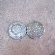 2005 UK 50p Samuel Johnson Dictionary Fifty Pence Coin Elizabeth II