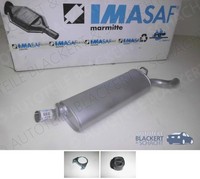 Imasaf ESD Auspuff Endtopf für Opel Ascona C SchräGh. 1.3-2.0 40-85KW