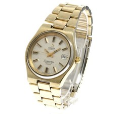 Montre Omega Seamaster Cosmic 2000 Date Argent SS/GP 38mm Automatique Homme Auth