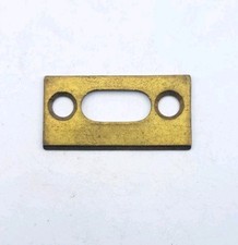 Antique Door Bolt Slide Keeper Catch Strike Old Vintage Cast Brsss Door Hardware
