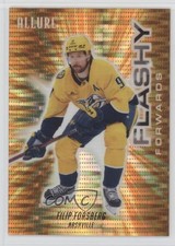 2025 Upper Deck Allure Flashy Forwards Orange Spectrum 185/299 Filip Forsberg #8