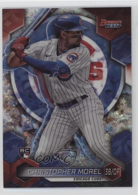2023 Bowman's Best Mini-Diamond Refractor /299 Christopher Morel #45 0s55