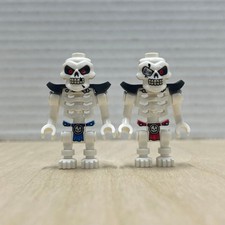 Lot of 2 LEGO Ninjago Skulkin Minifigures