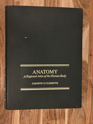#ad #ad Anatomy A Regional Atlas of the Human Body Hardcover VTG 1975 By Clemente $3.68