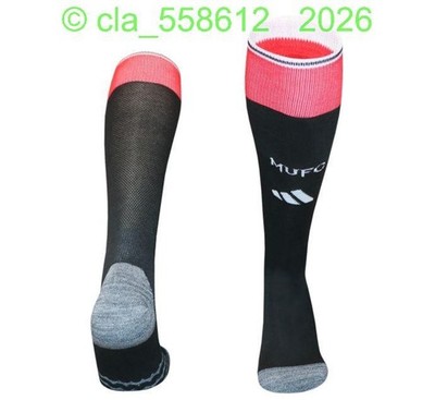 Manchester United Fußballsocken Kinder 5-14 Jahre Schwarz Home 2026 1 Paar