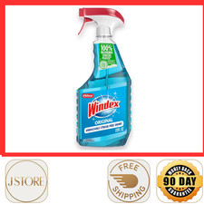 Windex Glass and Window Cleaner Spray Bottle, Original Blue, 23 fl oz 0.35 per fl oz