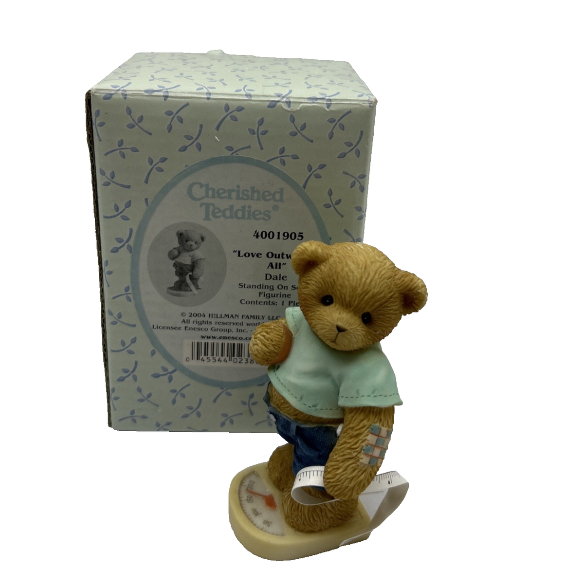 Cherished Teddies - DALE 2004 Weight Loss - # 4001905 BOX