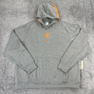 Tennessee Lady Volunteers Hoodie Mens XL Gray Nike Dri Fit PE Team Issue Vols