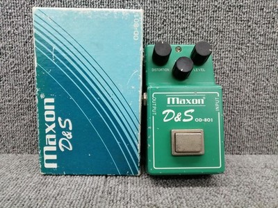 Maxon OD-801 Distortion Pedal BIG MUFF-style Fuzz Used
