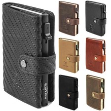 Matador Miami Leather Credit Card Holder Credit Card Case Card Holder Slim RFID