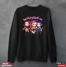 KPop Demon Hunters Huntrix Sweatshirt, Demon Hunter Merch , Anime Graphic Tee