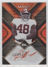 2022 Wild Card Mania Orange Pulsar 1/10 Phidarian Mathis Rookie Auto RC 10k8. rookie card picture