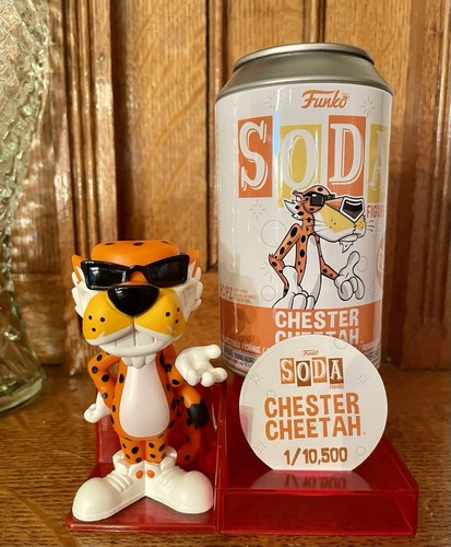 Chester Cheetah Funko Soda detaillierte Vinyl Figur mit Pog & Dose Limited Edition - Bild 1 von 2
