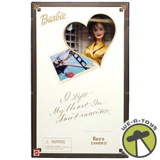 I Left My Heart in San Francisco See's Candies Barbie Doll 2001 Mattel 53487