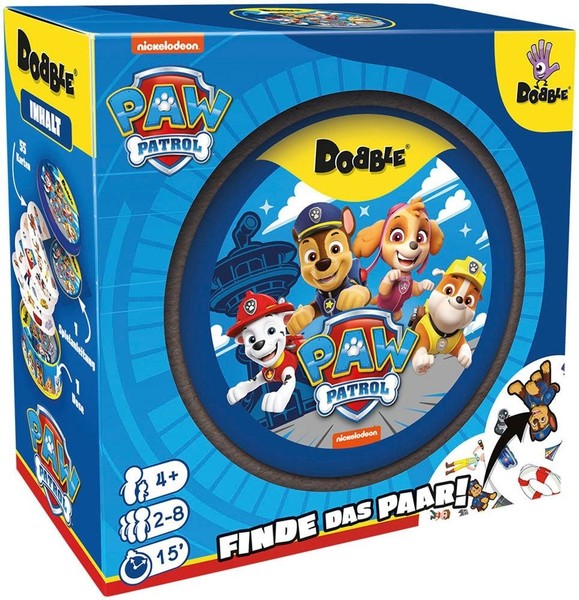 Asmodee Dobble PAW Patrol Familienspiel Kartenspiel Kinderspiel 2-5 Spieler-image