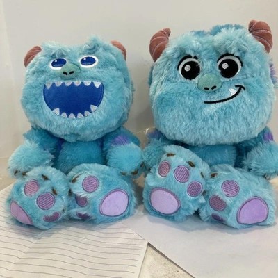 Kawaii Monster Blue Fury Plush Toy Cartoon Cute Crooked Mouth Blue Fury  Gifts | eBay
