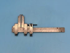 Vintage Machinist Adjustable Parallel Gauge Tool Multi-Jaw Layout Divider