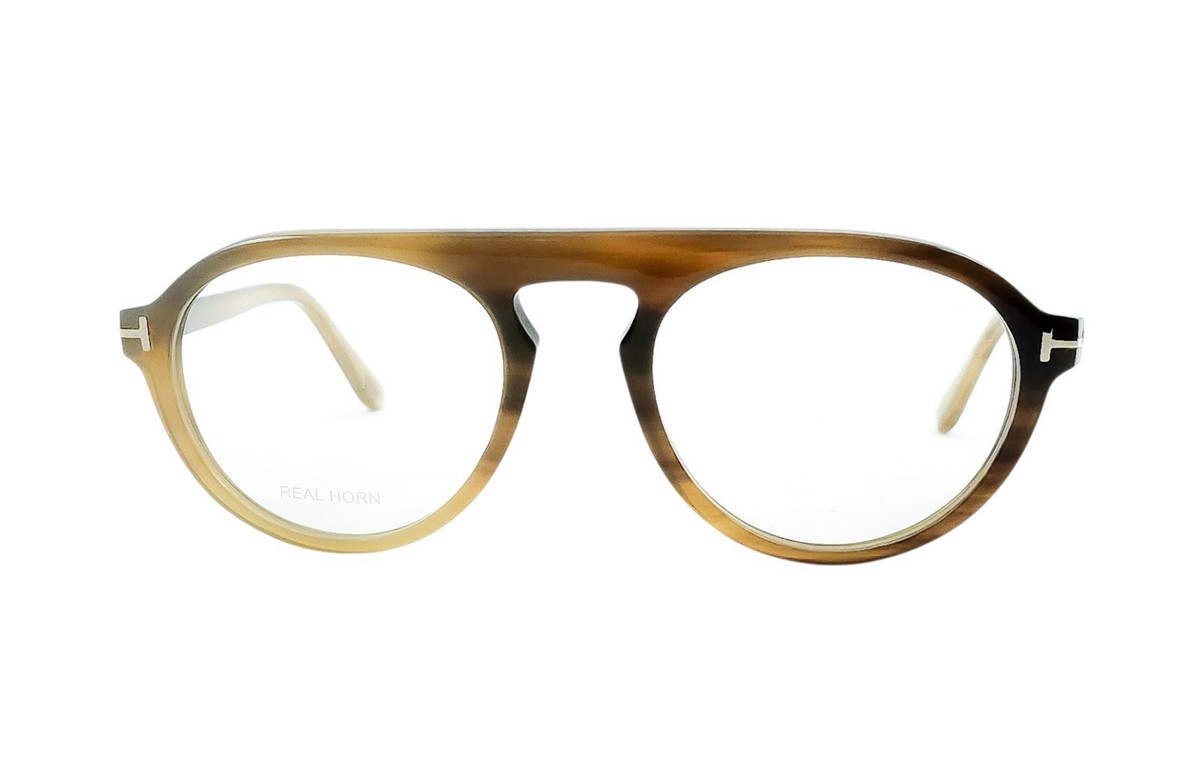 TOM FORD TF5883-P Private Collection eyeglasses 062 Brown Horn 51