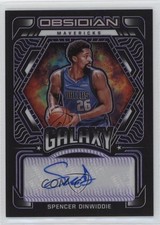 2021-22 Obsidian Galaxy Electric Etch Purple 61/75 Spencer Dinwiddie Auto s7f
