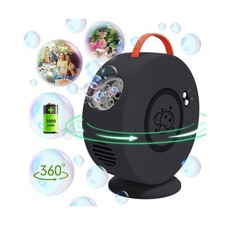 Bubble Machine for Kids Toddlers,Automatic Bubble Blower Rechargeab... Fast Ship