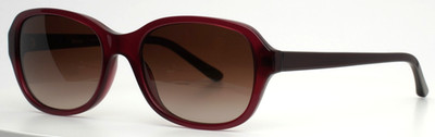 SFEROFLEX 5503S C82413 Burgundy Womens Rectangle Gradient Sunglasses 51-17-135