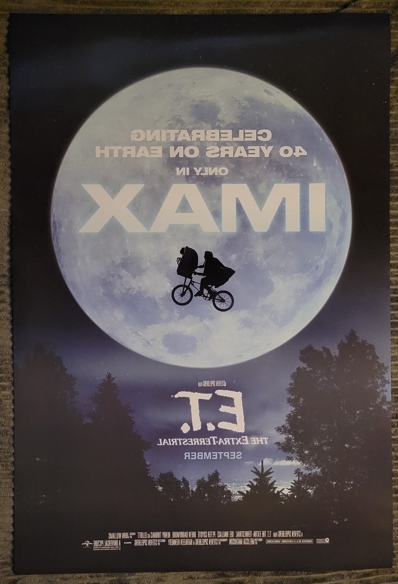 E.T. Extraterrestrial 40th Anniversary 27x40 DS Movie Poster