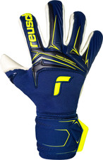 Guantes de portero Reusch Attrakt Duo soporte para dedos agarre dúo látex con contraste 3D
