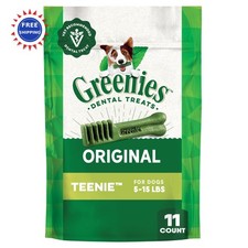 Greenies Veterinarian Recommended Adult Natural Dental Dog Treats Teenie Size