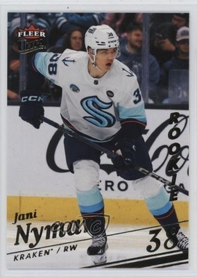 2025 Upper Deck Fleer Ultra Rookies Gold 68/250 Jani Nyman #176 Rookie RC 1t3b