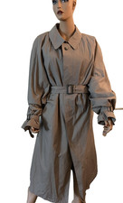 Vintage PIERRE CARDIN Mens XL Trench Coat  46 L Beige Neutral