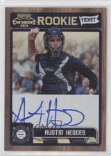 2011 Playoff Contenders Rookie Tickets Signatures Austin Hedges #RT24 Auto i6j