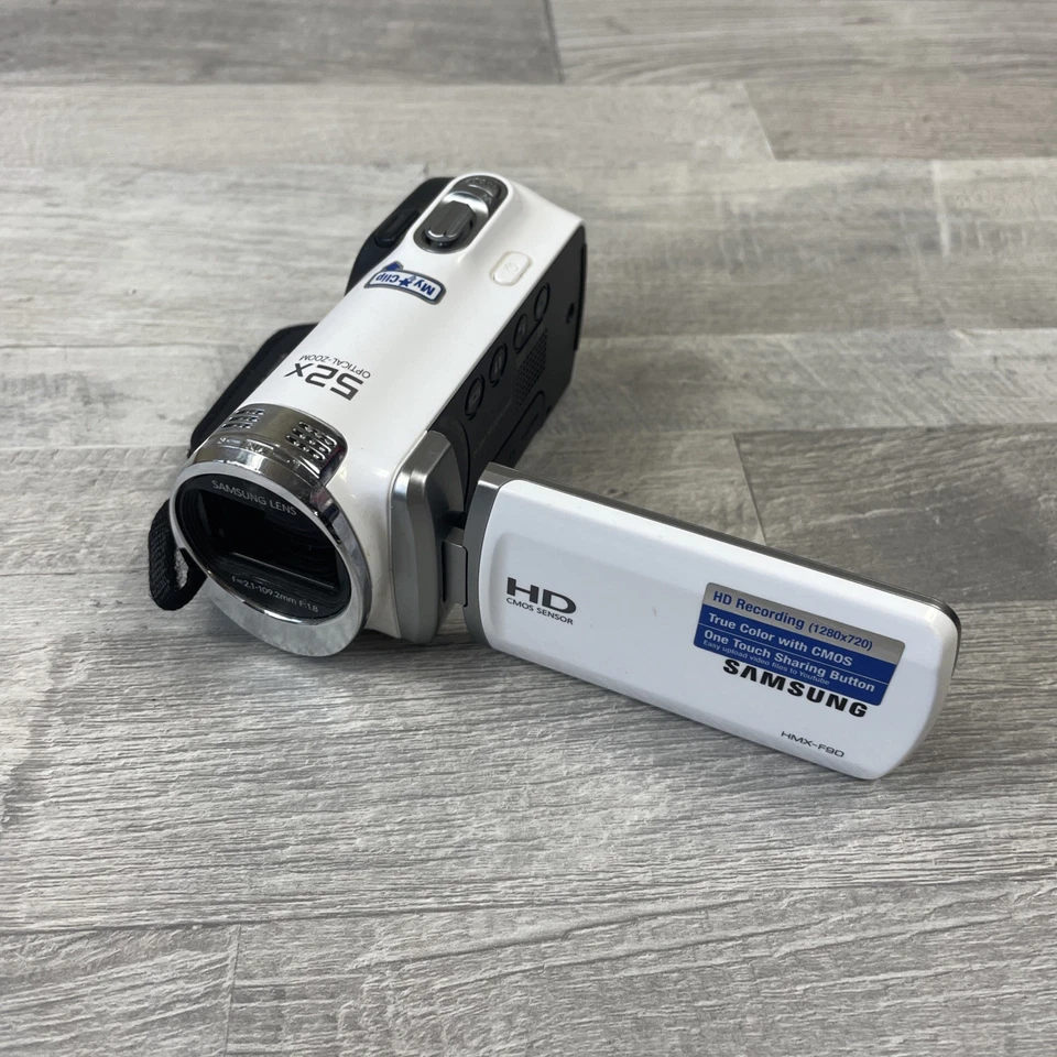 Samsung HMX-F90 Camcorder HDMI Output 52x Optical Zoom HD Movie Recording charge - Image 2 of 4