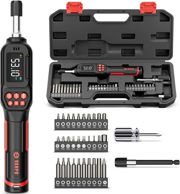VANPO Digital Torque Screwdriver 2.65-53.10 In.Lb/0.3-6Nm, 1/4'' Inch Pound Torqu