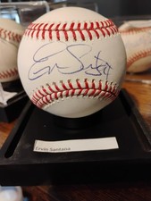 Ervin Santana Autograph Baseball Mn Twins Got At Target Field With Hologram