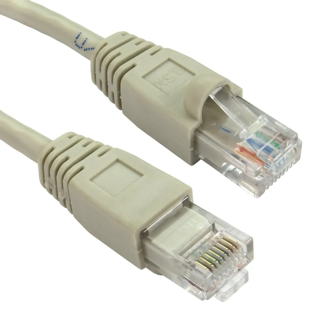 Cables Direct 10m Snagless Cat5e Patch Cable - Grey