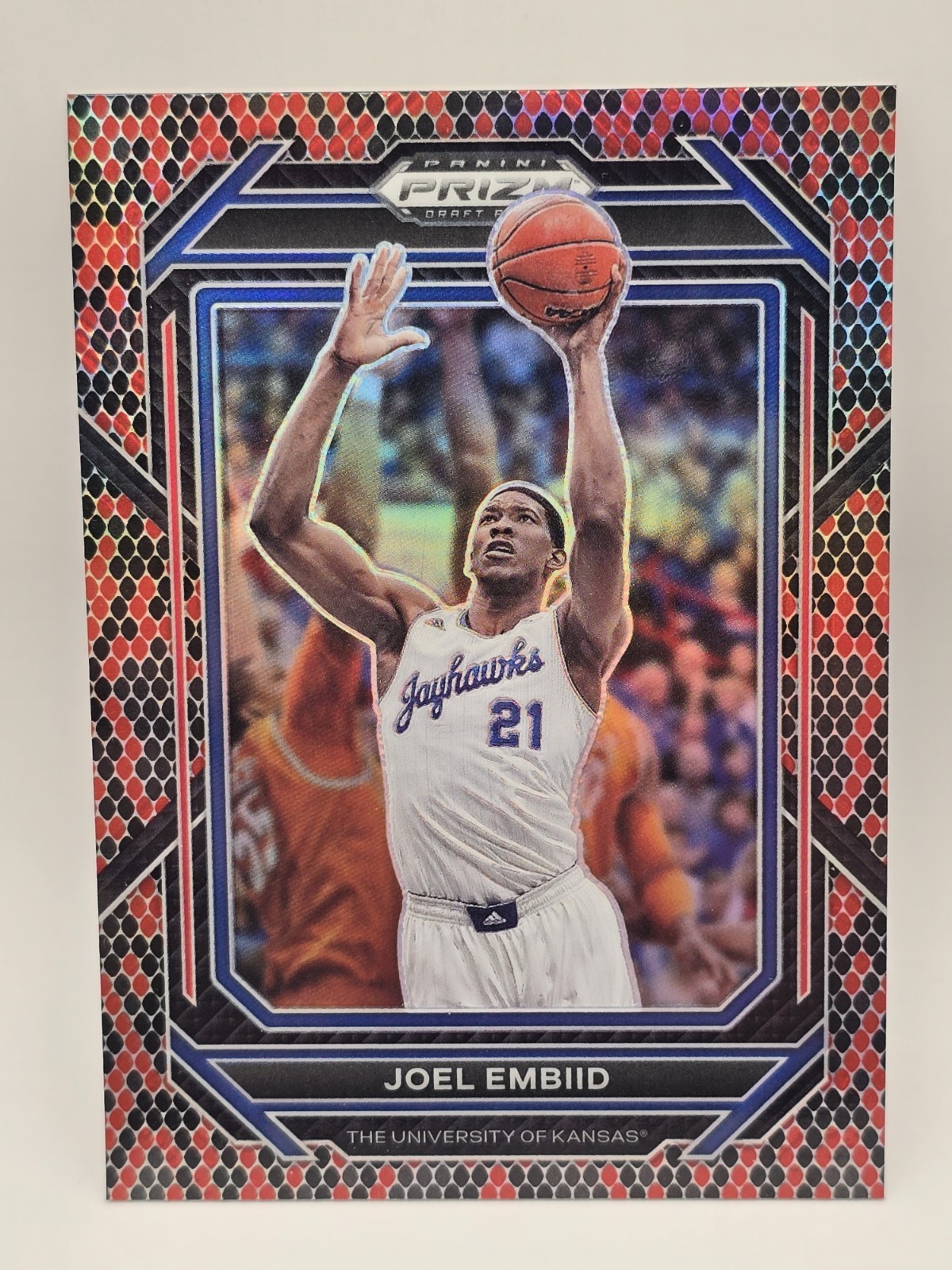 2023-24 Panini Prizm Draft Picks - Joel Embiid #52 Venom Prizm
