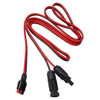 1x For To Solar Panel Cable Adapter Battery Charging Connector