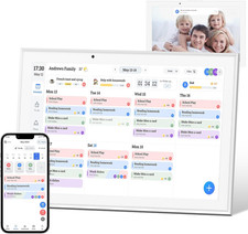 10.1" Digital Calendar Smart Touchscreen Planner, Electronic Calender with Cho